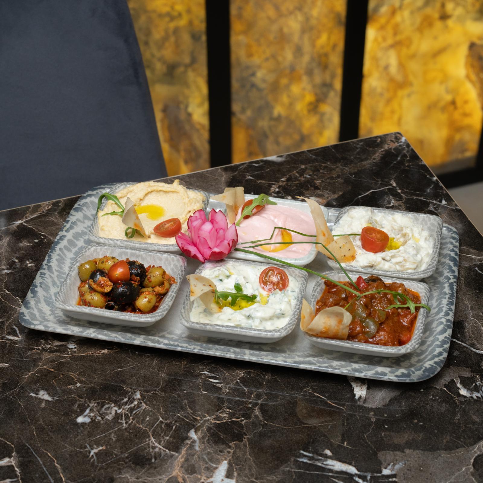 Cold and Hot Meze